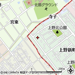 愛知県犬山市上野新町72-6周辺の地図