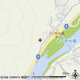 兵庫県養父市十二所11周辺の地図