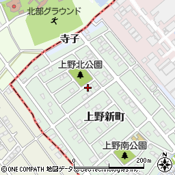 愛知県犬山市上野新町221周辺の地図