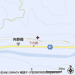 兵庫県養父市外野336周辺の地図