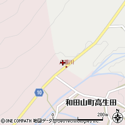 兵庫県朝来市和田山町市場4周辺の地図