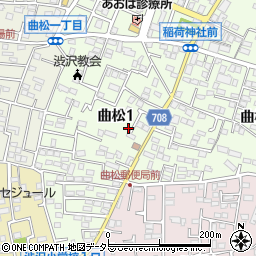 神奈川県秦野市曲松1丁目8-17周辺の地図