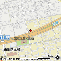 島根県出雲市渡橋町235周辺の地図