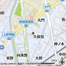 愛知県犬山市上野大門727周辺の地図