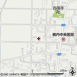 神奈川県平塚市横内2786周辺の地図