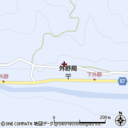 兵庫県養父市外野442周辺の地図