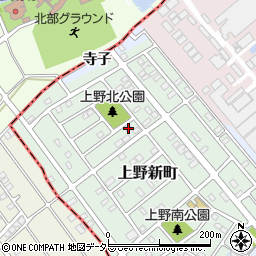 愛知県犬山市上野新町222周辺の地図