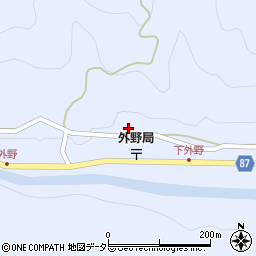 〒667-1121 兵庫県養父市外野の地図