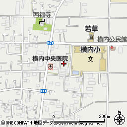 神奈川県平塚市横内2720周辺の地図