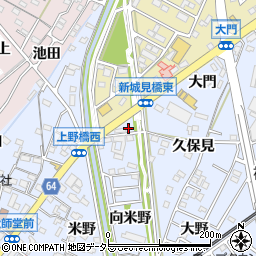 愛知県犬山市上野大門732周辺の地図