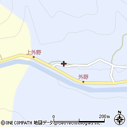 兵庫県養父市外野778周辺の地図
