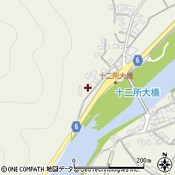 兵庫県養父市十二所13周辺の地図