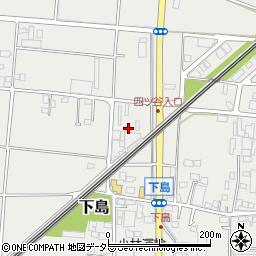 神奈川県平塚市下島348周辺の地図