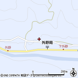 兵庫県養父市外野450周辺の地図