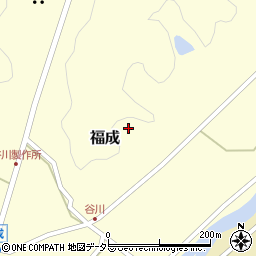 鳥取県西伯郡南部町福成526周辺の地図