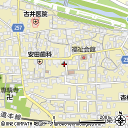 岐阜県不破郡垂井町1299-2周辺の地図