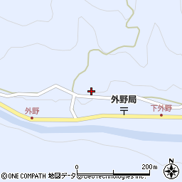 兵庫県養父市外野923周辺の地図