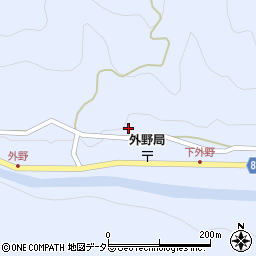 兵庫県養父市外野448周辺の地図
