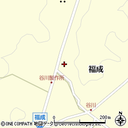 鳥取県西伯郡南部町福成1211周辺の地図