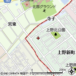 愛知県犬山市上野新町72-8周辺の地図
