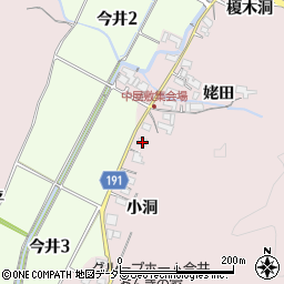 愛知県犬山市今井姥田112周辺の地図