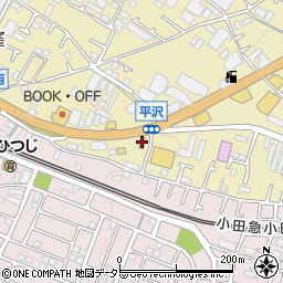 リンガーハット神奈川秦野店周辺の地図