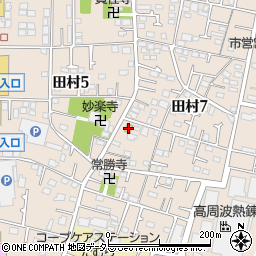 ローソン・スリーエフ平塚田村店周辺の地図