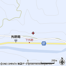 兵庫県養父市外野330周辺の地図