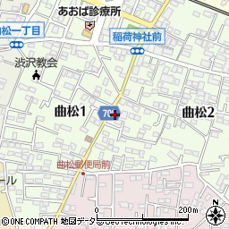 神奈川県秦野市曲松2丁目8-39周辺の地図