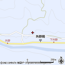 兵庫県養父市外野453周辺の地図