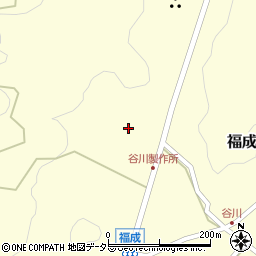 鳥取県西伯郡南部町福成1357周辺の地図