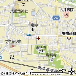 岐阜県不破郡垂井町1268周辺の地図