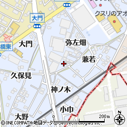 愛知県犬山市上野弥左畑340周辺の地図