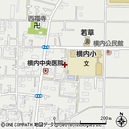 神奈川県平塚市横内2719周辺の地図