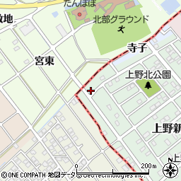 愛知県犬山市上野新町15-6周辺の地図