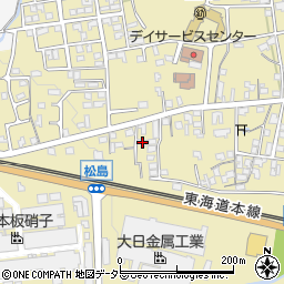 岐阜県不破郡垂井町689周辺の地図