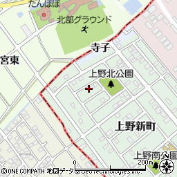 愛知県犬山市上野新町146周辺の地図