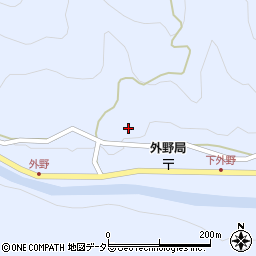 兵庫県養父市外野457周辺の地図