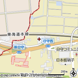 中京貨物運輸株式会社　西営業所周辺の地図