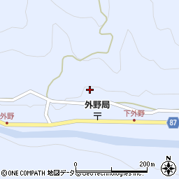 兵庫県養父市外野447周辺の地図
