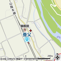 兵庫県養父市堀畑136周辺の地図