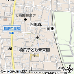 愛知県犬山市橋爪四郎丸17周辺の地図