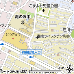 湘南ライフタウン駒寄第一住宅２２号棟周辺の地図