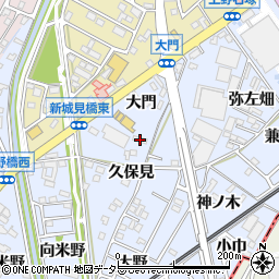 愛知県犬山市上野大門710周辺の地図