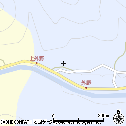 兵庫県養父市外野783周辺の地図
