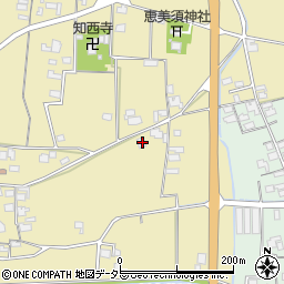 島根県出雲市大社町中荒木恵美須1134周辺の地図
