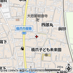 愛知県犬山市橋爪四郎丸8周辺の地図