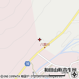 兵庫県朝来市和田山町市場6周辺の地図