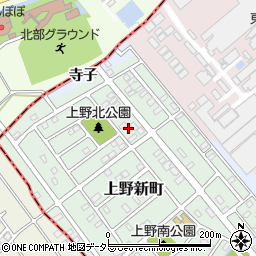 愛知県犬山市上野新町406周辺の地図