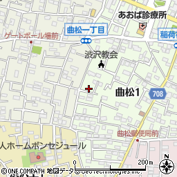 神奈川県秦野市曲松1丁目8-42周辺の地図